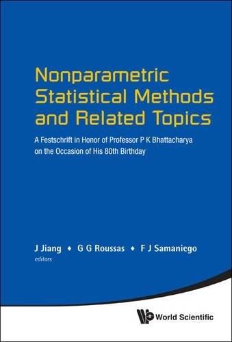 Cover for Nonparametric statistical methods and related topics