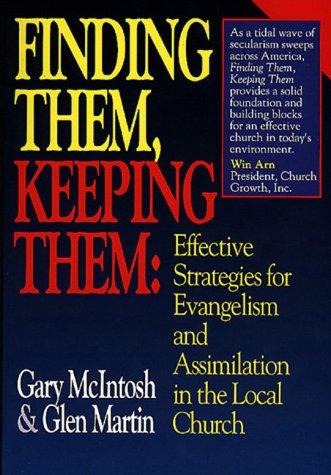 Cover for Finding Them, Keeping Them