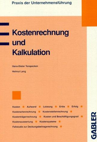 Cover for Kostenrechnung und Kalkulation.