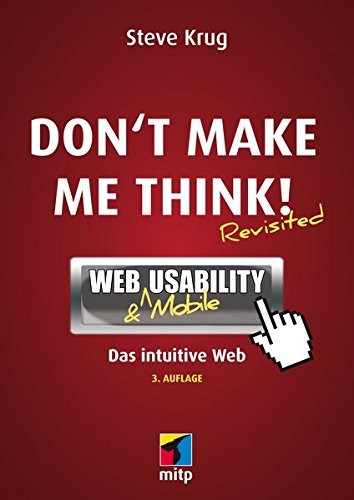 Cover for Dont Make Me Think