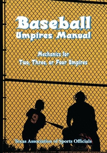 Cover for Baseball Umpires Manual
