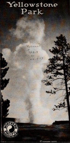 Cover for Yellowstone National Park