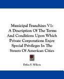 Cover for Municipal Franchises V1