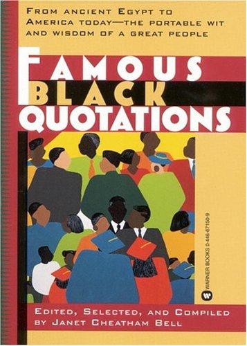 Cover for Famous Black quotations