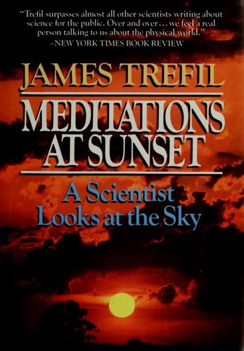 Cover for Meditations at sunset