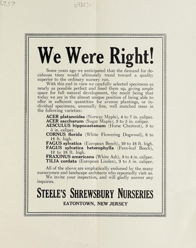 Cover for We were right!