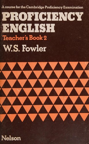 Cover for Proficiency English.
