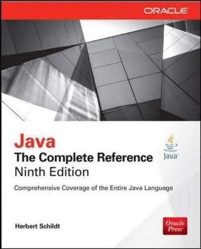 Cover for Java: The Complete Reference, Ninth Edition