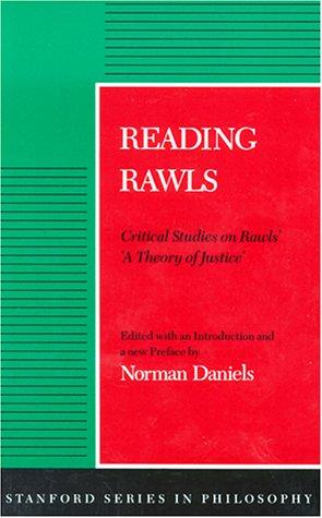 Cover for Reading Rawls