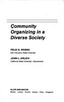 Cover for Community organizing in a diverse society