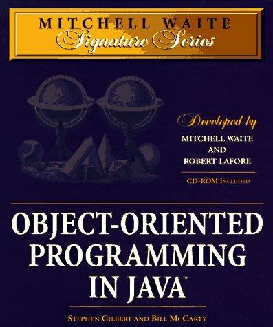 Cover for Object oriented programming in Java
