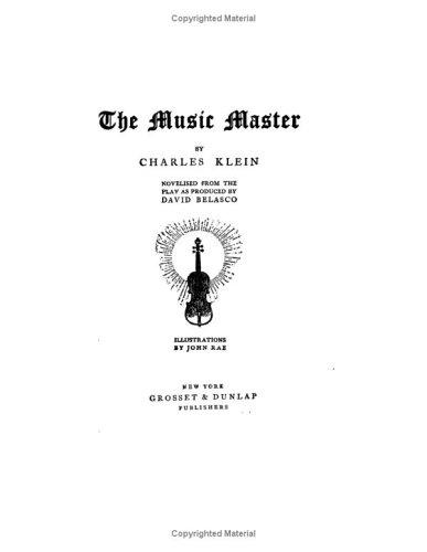 Cover for The Music Master