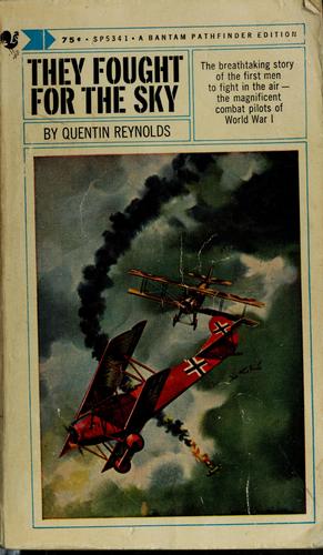 Cover for They fought for the sky