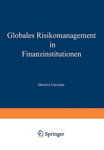 Cover for Globales Risikomanagement in Finanzinstitutionen