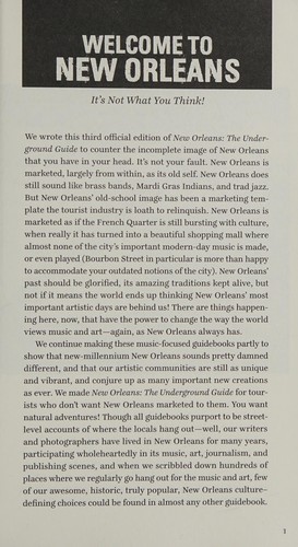 Cover for New Orleans