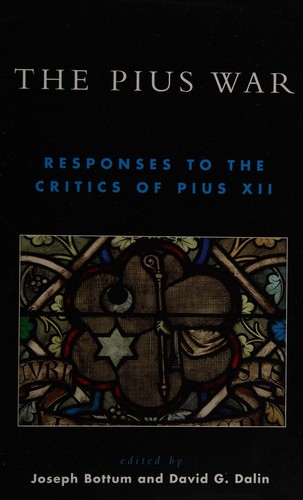 Cover for The Pius war