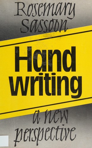Cover for Handwriting a New Perspective