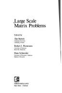 Cover for Large scale matrixproblems