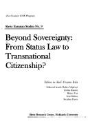 Cover for Beyond sovereignty
