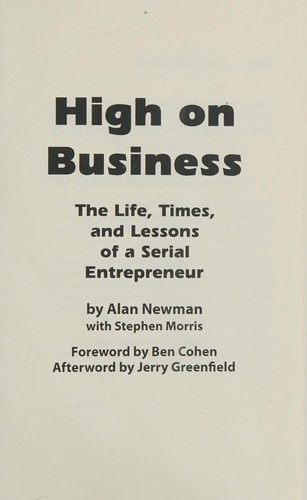 Cover for High on Business