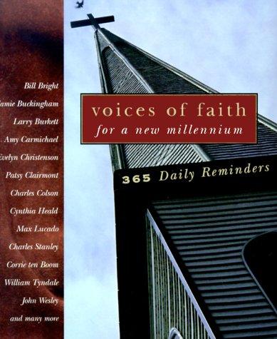 Cover for Voices of faith for a new millennium