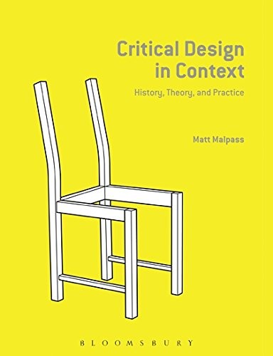 Cover for Critical design in context