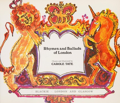 Cover for Rhymes and ballads of London