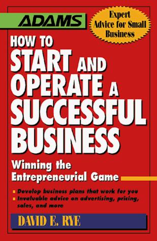 Cover for How to Start & Operate a Successful Business