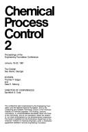 Cover for Chemical Process Control, 2