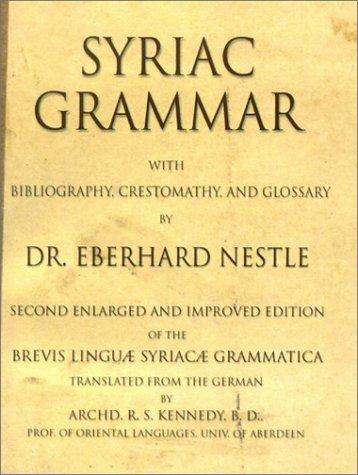 Cover for Syriac Grammar