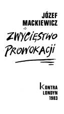 Cover for Zwycięstwo prowokacji