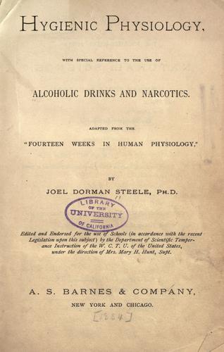 Cover for Hygienic physiology