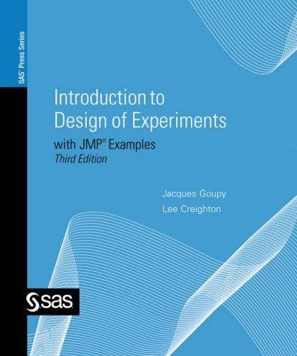 Cover for Introduction to Design of Experiments with JMP Examples, Third Edition