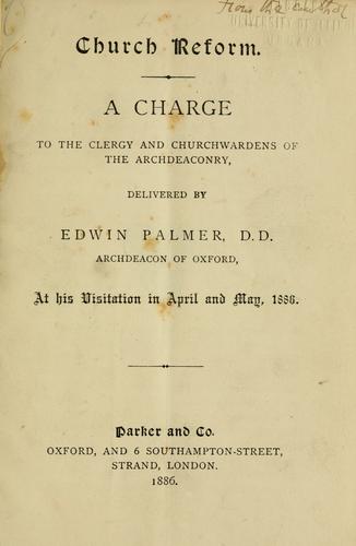 Cover for Church reform