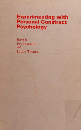Cover for Experimenting with personal construct psychology