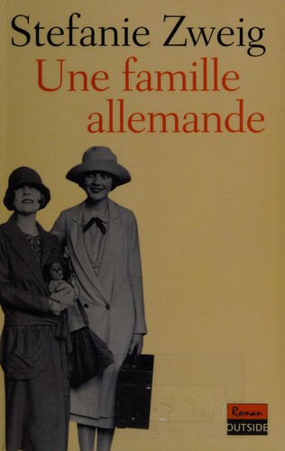 Cover for Une famille allemande