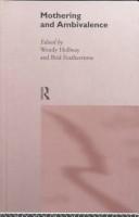 Cover for Mothering and ambivalence