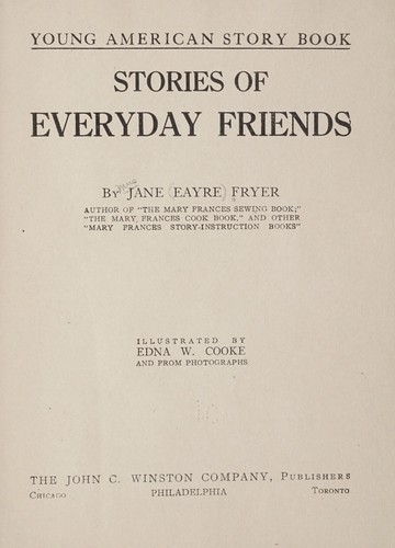 Cover for Stories of everyday friends