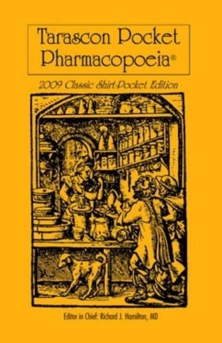 Cover for Tarascon Pocket Pharmacopoeia 2009: Classic Shirt-Pocket Edition