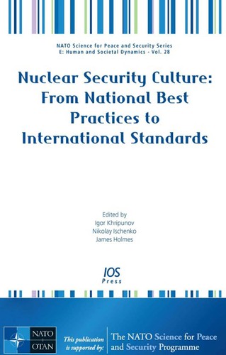Cover for Nuclear security culture