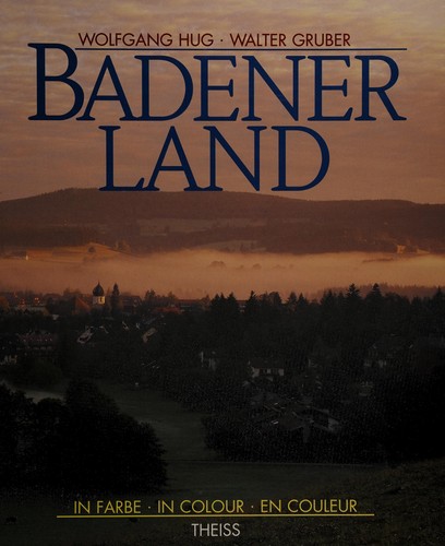 Cover for Badener Land. In deutsch, englisch und französisch.