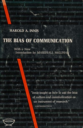 Cover for The bias of communication