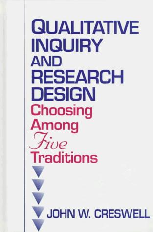 Cover for Qualitative Inquiry and Research Design