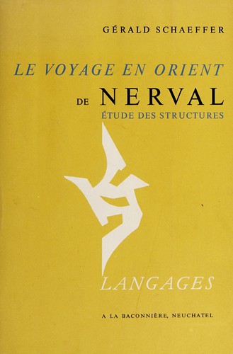 Cover for Le Voyage en Orient de Nerval