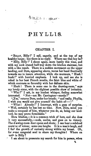 Cover for Phyllis: A Novel