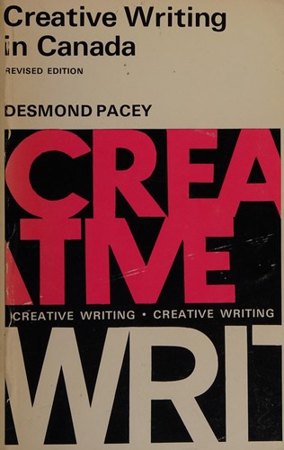 Cover for Creative writing in Canada