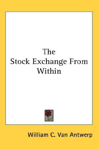 Cover for The Stock Exchange From Within