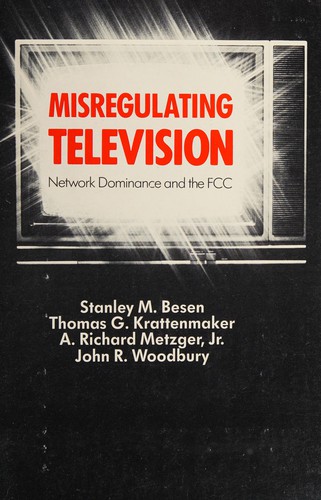 Cover for Misregulating Television
