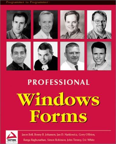 Cover for Professional Windows Forms