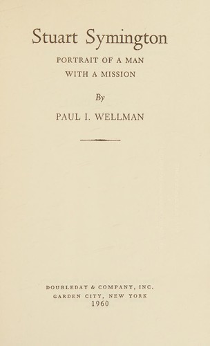 Cover for Stuart Symington